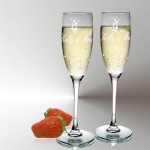 Champagneglazen Amor