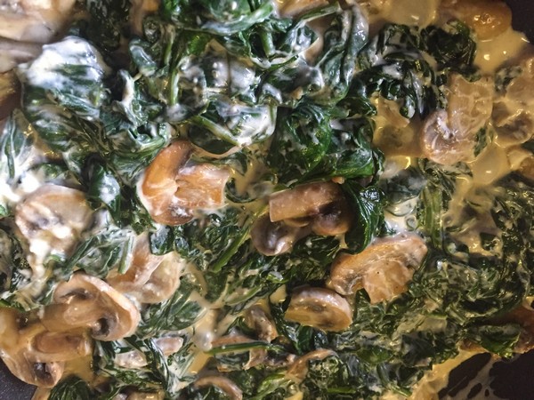 pasta met spinazie maken