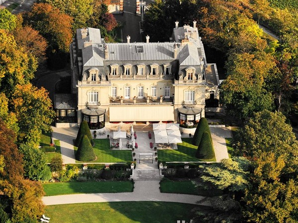 kasteel in de champagnestreek