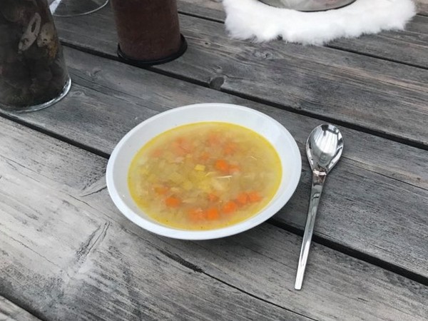 ouderwetse kippensoep